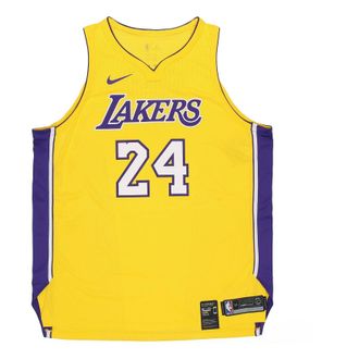 Nike Icon Edition Authentic NBA Jersey Sports Basketball Jersey/Vest AU Player Edition Lakers Kobe 24 Yellow AQ2107-728