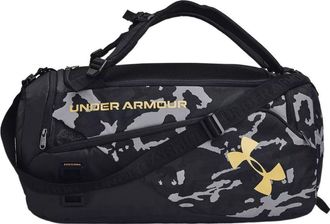 Under Armour Contain Duo Duffle Bag Black Grey Camo 1361226-002