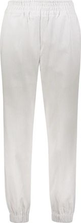 Moorer Casual Trainingsbroeken - Dames - Sweatpants - Wit - XS - Katoen - Broeken