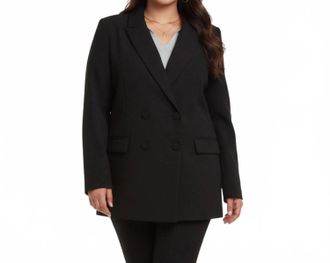 DKNY Elegant Blazer Suit In Black