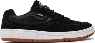 Vans Klassieke Leren Sneakers - Heren - Sneakers - Zwart - 44 EU - Schoenen