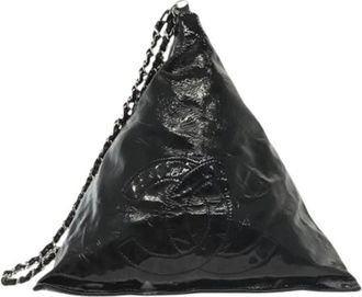 Chanel Pre-owned Shoulder Bags, female, Black, Size: ONE SIZE Pre-owned Vintage Shoulder Bag