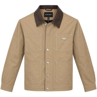 Antony Morato Capo Spalla Jas - Heren - Jassen - Beige - Maat: 2XL Katoen