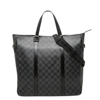 Louis Vuitton Pre-owned Shoulder Bag - Heren - Pre-owned - Zwart - Maat: ONE Size Leer