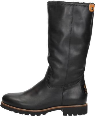 Panama Jack Bambina Igloo Trav B2 - Dames - Hoge Laarzen - Zwart - 41 EU - Leer - Schoenen