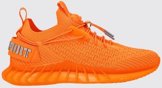Plein Sport Sneakers low-top in maglia tecnica con caviglia elasticizzata e doppio tirante