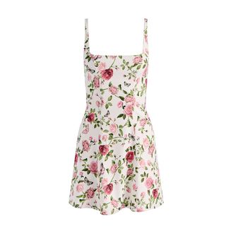 Alice & Olivia Julia Mini Dress - female - Alice + Olivia - Short Dresses - White - 2XS - Dresses