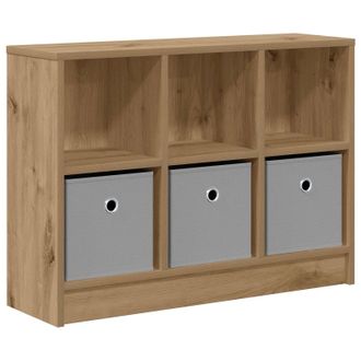 vidaXL Aparador Con Caj&oacute;n Roble Artesanal 73,5 X 22,5 X 53,5 Cm Vidaxl