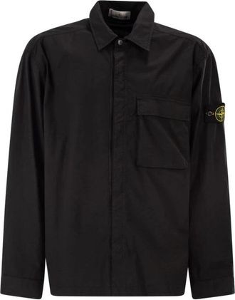 Stone Island Light Jassen - Heren - Zomerjassen - Zwart - L - Jassen
