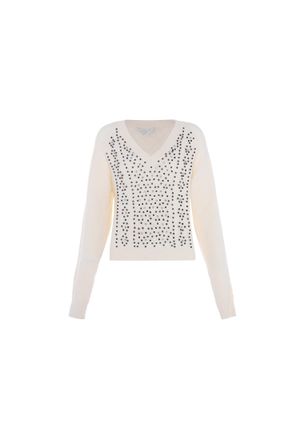 Faina Jumper Dames wolwit