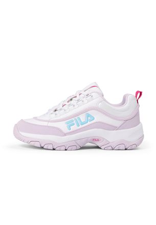 Fila Womens Strada Logo Wmn Trainers, White Orchid Hush, 5 UK