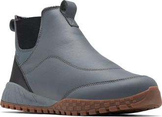 Columbia mens Fairbanks Rover Chelsea, Graphite/Black, 8.5