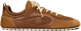 Tory Burch Schoenen, Dames, Bruin, 37 1/2 EU, Leer, Field Sneakers