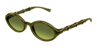 Gucci GG2059S 004 Womens Sunglasses Green Size 51
