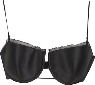 Givenchy Zijdenmix Top - Dames - Tops zonder mouwen - Zwart - S - Tops