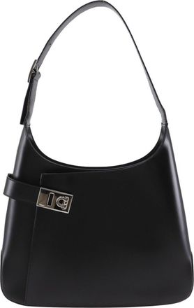 Ferragamo Gancini Leather Shoulder Bag (Pre-Owned)