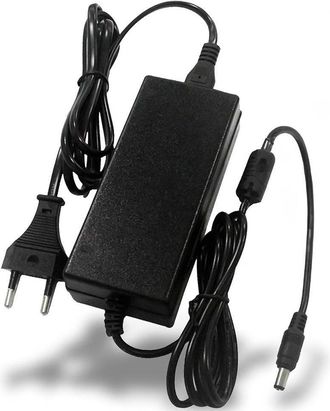 Trade Shop Trade Shop Traesio - Trade Shop - Alimentatore 12v 78w 6,5a Con Jack 2.1 Ip44 Plug&play Spina A 2 Poli Input 220v