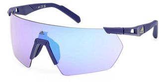 Adidas Sport SP0062 92Z Mens Sunglasses Blue Size 138