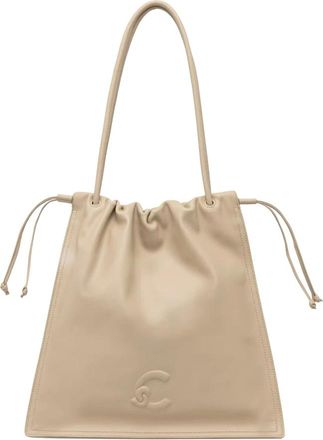Coccinelle Tassen, Dames, Beige, ONE Size, Leer, THE C-Easy Tote