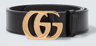 Gucci Cut GG Marmont leather belt