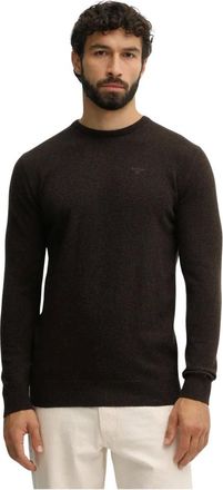 Barbour Maglione Girocollo Essenziale - - Knitwear - Uomo - Marrone - 2XL