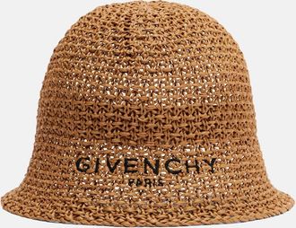 Givenchy Logo woven cotton-blend bucket hat