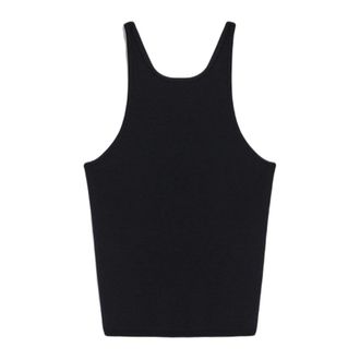 Max Mara Sleeveless Tops, female, Blue, Size: XS Alfeo Top