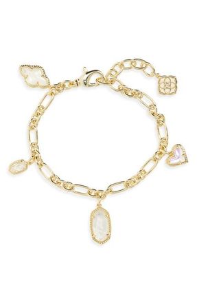 Kendra Scott Icon Charm Bracelet in Gold Neutral Mix at Nordstrom