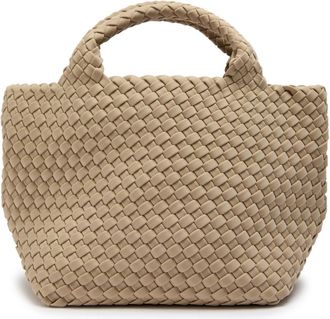 Naghedi St Barths Small Woven top Handle - Ecru - One Size