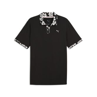 Puma Polo da golf Modalon da uomo, Abbigliamento, Nero, 3XL