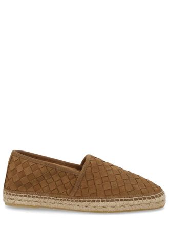 Castaner Porto Warm Brown Woven Loafers