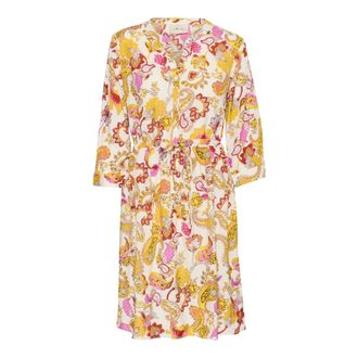 Cream Jurken - Dames - Shirt Kleedjes - Veelkleurig - 3XL - Kleedjes