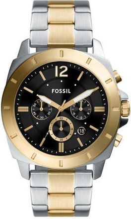 Fossil Privateer Chronograph Two-Tone Stainless Steel Watch at Nordstrom Rack