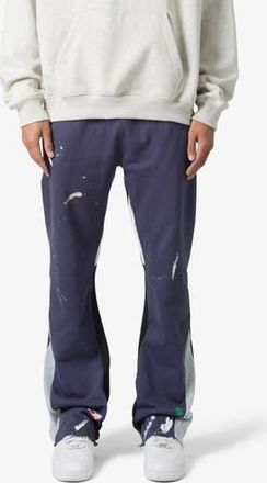 mnml Contrast Bootcut Sweatpants in Vintage Navy at Nordstrom Rack, Size Medium