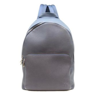 Louis Vuitton Pre-owned Vintage Rugzak - Heren - Pre-owned - Blauw - Maat: ONE Size Leer
