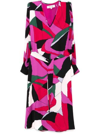 Diane Von Fürstenberg Abito midi Abel - Rosa
