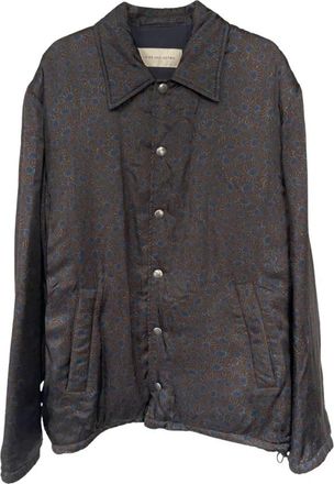 Dries Van Noten Vorries 4006 M.w. Jas - Heren - Zomerjassen - Bruin - L - Jassen