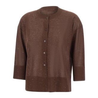 KANGRA Mujer, Jerseys, Marr&oacute;n, Talla: S