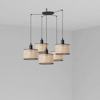 Netlighting Mambo Cluster Pendant Ceiling Light Beige E27