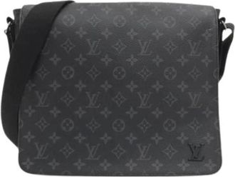 Louis Vuitton Borsa a tracolla Monogram Eclipse Pre-owned - - Pre-owned - Uomo - Nero - ONE SIZE