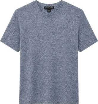 Michael Kors Maglia in filo M/M - Heren - T-shirts - Blauw - L - Tops