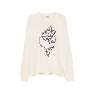 Kenzo Floral-embroidered Sweater