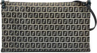 Fendi Pre-owned Fendi Zucchino Canvas Crossbody Ladies 71 16330 2 012