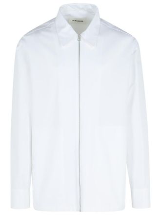 Jil Sander White Cotton Shirt