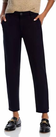 AG - Adriano Goldschmied Caden Tailored Twill Trousers In Super Black