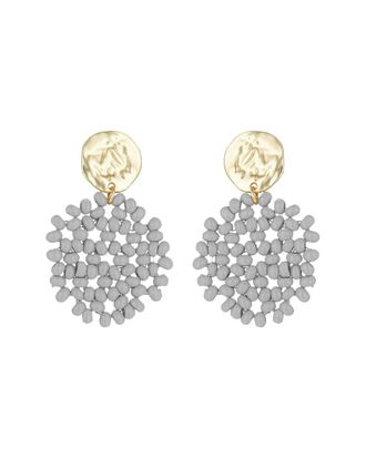 Eyecandy LA Eye Candy La Nicole Seed Bead Drop Earrings