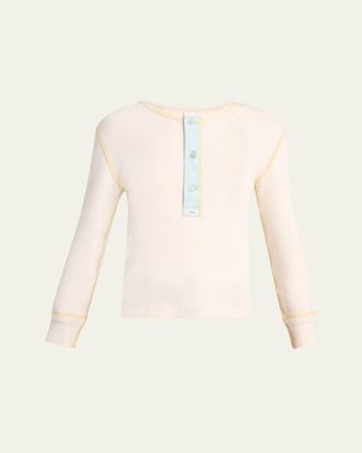 Chlo&eacute; Ribbed Cotton Jersey Top