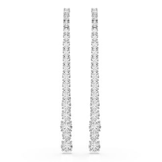 Swarovski Matrix Tennis Dames Oorbellen van Basismetaal - Zilver 5709257