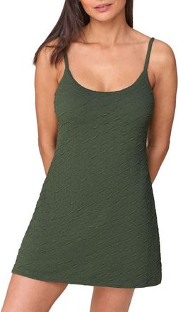 Andie Swim The Almalfi One-Piece Swim Dress in Thyme at Nordstrom, Size X-Small