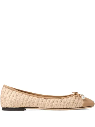 Jimmy Choo London Elme ballet flats - Neutrals